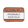 Style Cute Cartoon English Letter Badge Brooch Unique Alloy Pin For Trendsetters