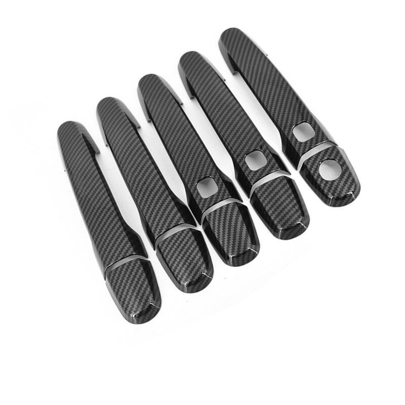 For Toyota RAV4 RAV 4 2006 2007 2008 2009 2010 2011 2012 ABS Carbon Fiber Door Handle Cover Trim Sticker Car Styling Accessories