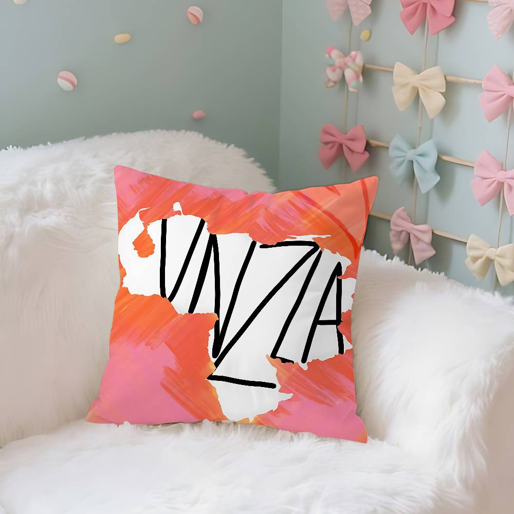 Venezuelas-Aesthetics-Art Pillow Case Cushion Cover Soft Cute Throw Pillow Case For Car Sofa Pillowcase Polyester With Zipper
