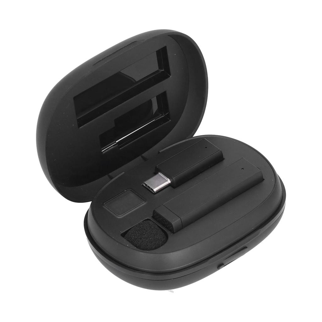 2.4Ghz Wireless Mini Lavalier Microphone Noise Reduction for Live Streaming Interview BroadcastFor