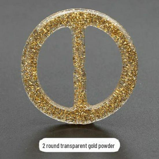 Resin Adjustable Japanese T-Shirt Knot Waist Buckle with Three-Speed Button & Scarf Clip