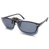 [cliponkeeper] Made in Japan Polarized Clip-on Sunglasses, Wearable Over Glasses, UV Protection, Ultra-lightweight, Flip-up Style, Large Size,
