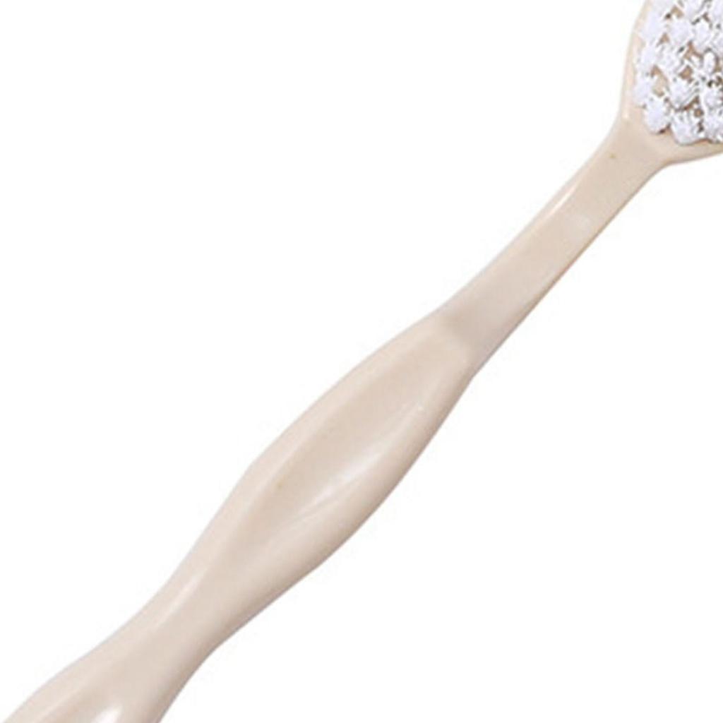 Dual Head Shoe Brush Long Handle Cleaning Brush Soft Bristle Hanging Hole Plastic Comfortable Grip