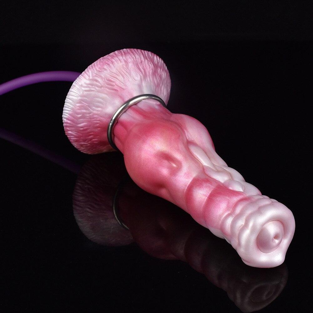 Liquid Soft Silicone Dildo Feminine Anal Plug Masturbator Vaginal Dilator Butt Plugs Sex Toy Gay Big Dick Slave BDSM