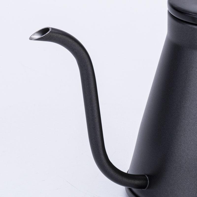 Temperature Control Gooseneck Kettle 1.2L 304 Stainless Steel Stovetop Kettle Coffee Maker for Home Brewing Induction Compatible colore giallo scuro