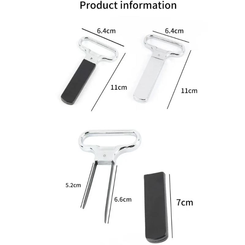 Two-Pronged Cork Puller Wine Opener Professional Red Wine Champagne Sparkling Wine Bottle Stopper Sealer Bar Accessory 7