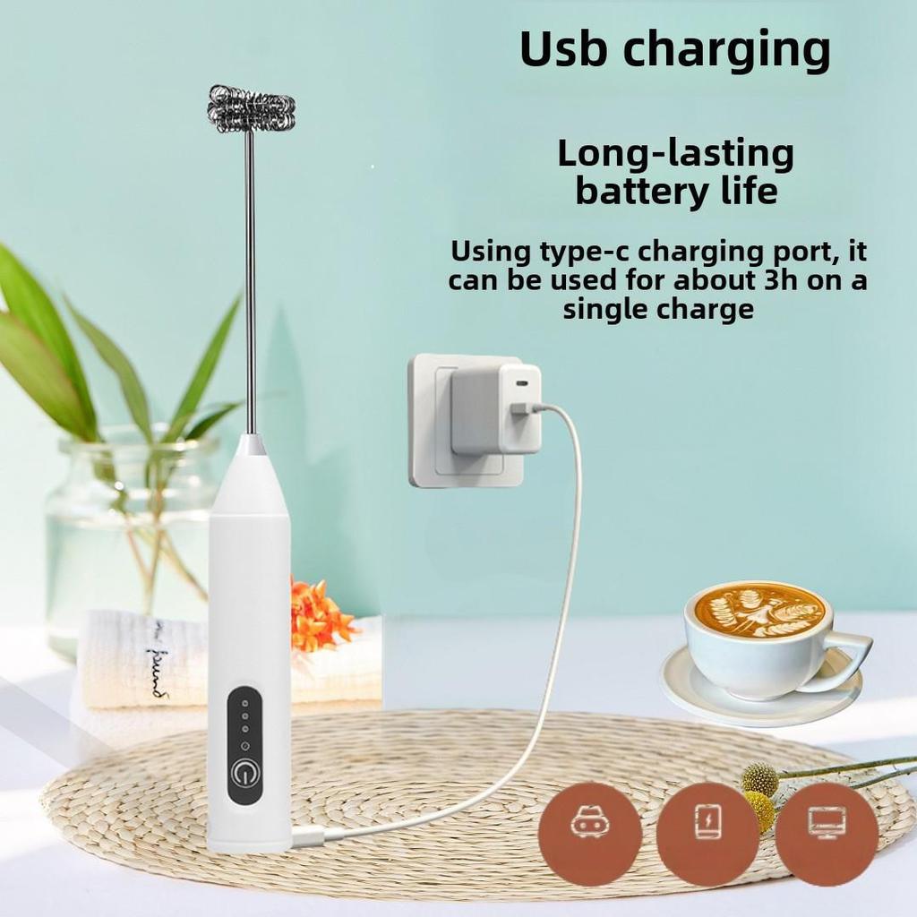 Portable Handheld Milk Frother & Egg Beater