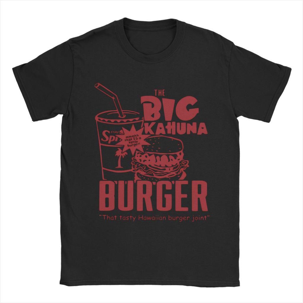 Pulp Fiction 2 Quentin Tarantino The Big Kahuna Burger T Shirts Unisexs 100 Cotton TShirt Crewneck Tee Shirt Clothing Present
