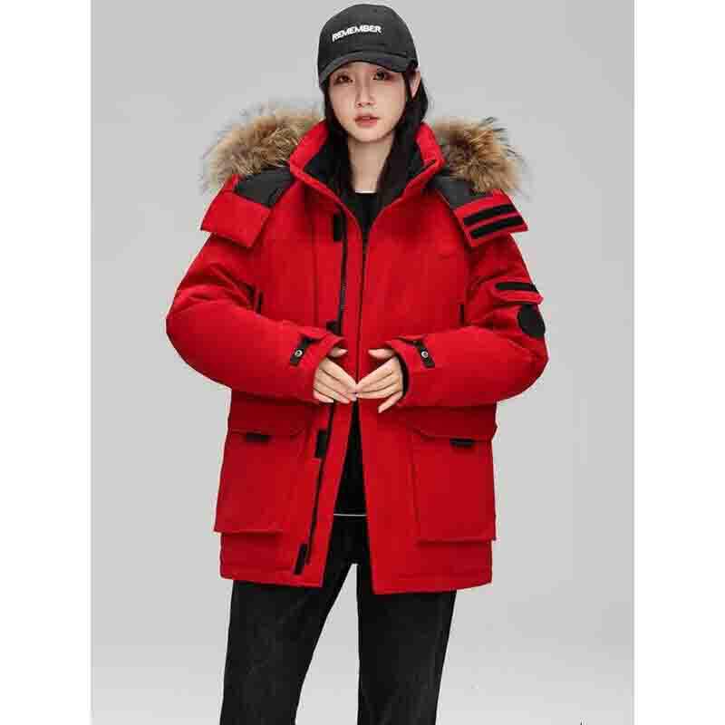 Unisex 2025 Winter Casual Thick Windproof Warm Couple Outdoor Down Jacket Coat