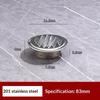 Air Vent Grille 75-200mm 201 Stainless Steel Waterproof Insect Proof Vent Cover for Exterior Wall Balcony Ventilation
