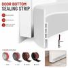 Soundproof Draught Excluder Self-adhesive Weather Stripping Door Draft Stopper  Bedroom
