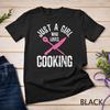Cook Just A Girl Who Loves Cooking Chef Vintage T-Shirt Unisex T-shirt