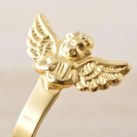 Takakuwa Metal Angel Rotating Tea Strainer, Stainless Steel