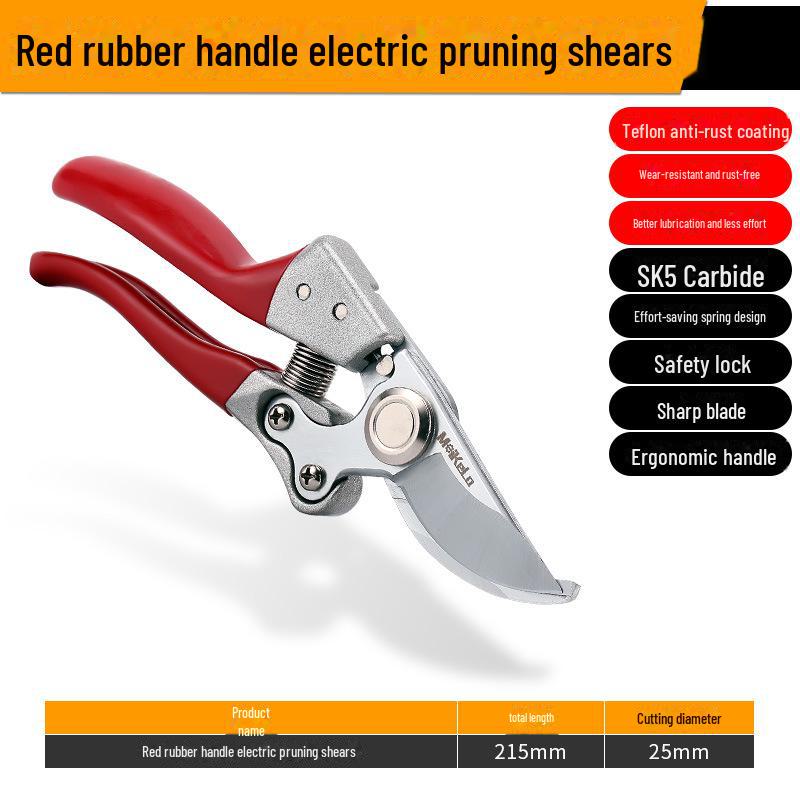 Multi-Purpose Pruning Shears: Ideal for Gardening, Floristry, and Fruit Tree Branches