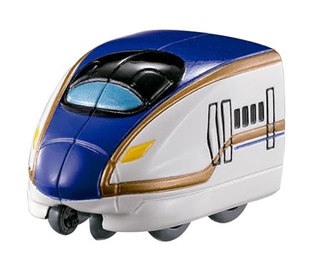 Bikkura Tamago Bade-Spielzeug Fahrzeugbombe - Verbindende Shinkansen Edition 4