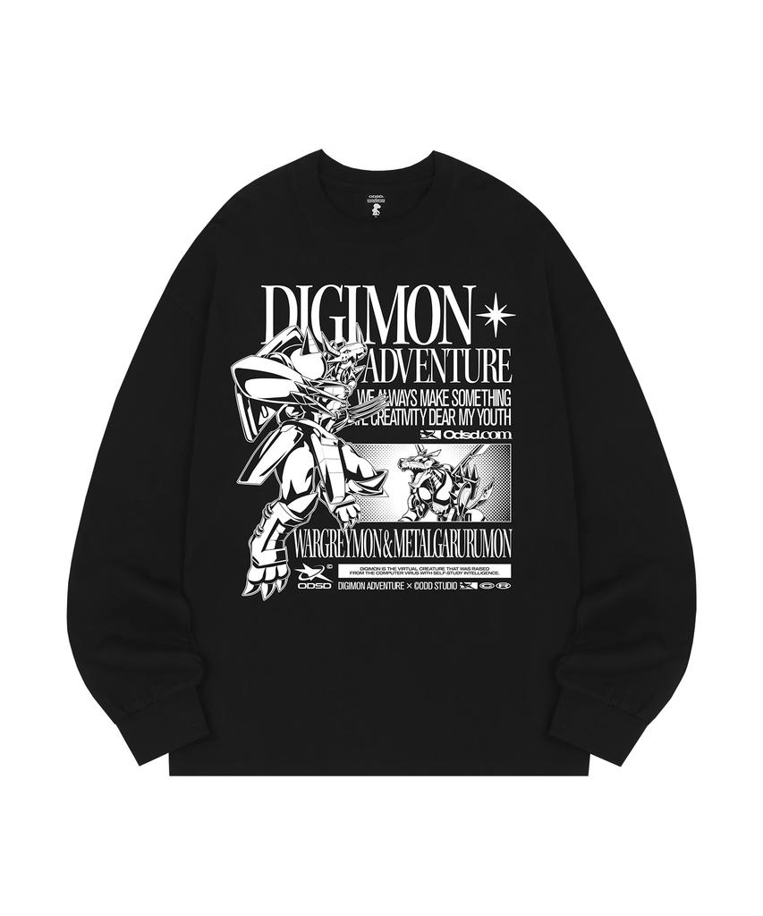 ODDSTUDIO [Digimon Adventure] Mega Stage Digimon Long Sleeve - 2 Colors