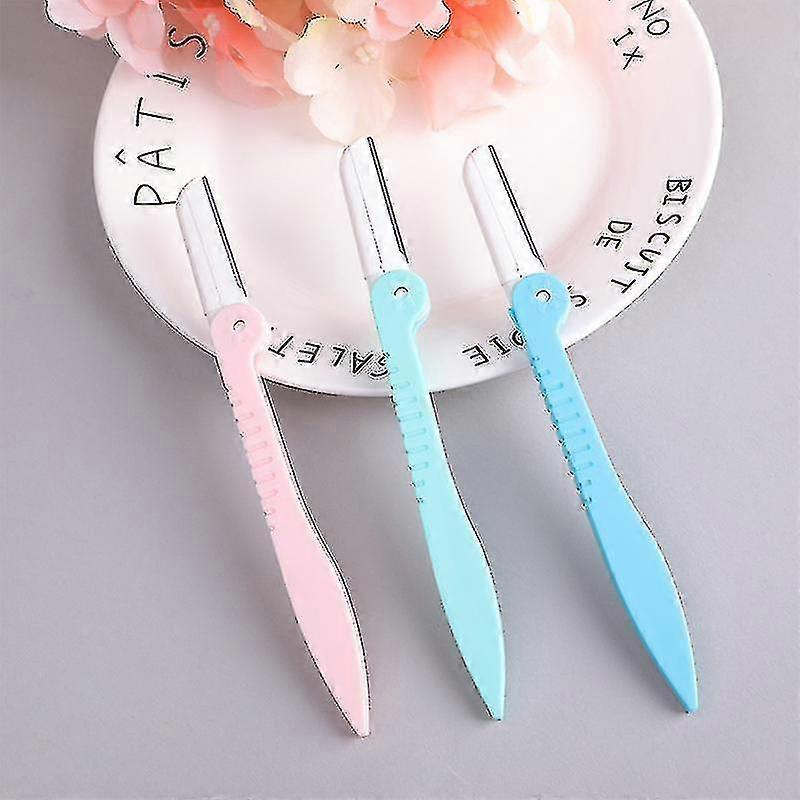 Eyebrow Razors, Facial Beauty Groomer Facial Razor 3pcs/ Set