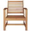 Chair Set 2 Pieces Brown 65 x 60 x 76.5 cm Solid Teak Wood