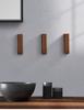 HeMu Creative Solid Wood Towel Hook Wall Kitchen Rag Storage Hook Without Punching Wooden Sticky Hook Behind Door