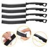 4Pcs Gap Cleaning Brush Ergonomic Design Hard Bristle Crevice Brush with Hanging Hole for Home Kitchen Bathroom