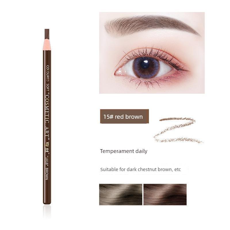Hengsi 1818 Tear-Off Eyeliner Waterproof Professional Makeup Artist Flat Hard-Core Eyebrow Pencil