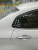 Kia Old K2 Sedan 11-16 Rear Quarter Window Louvers, Carbon Fiber Texture