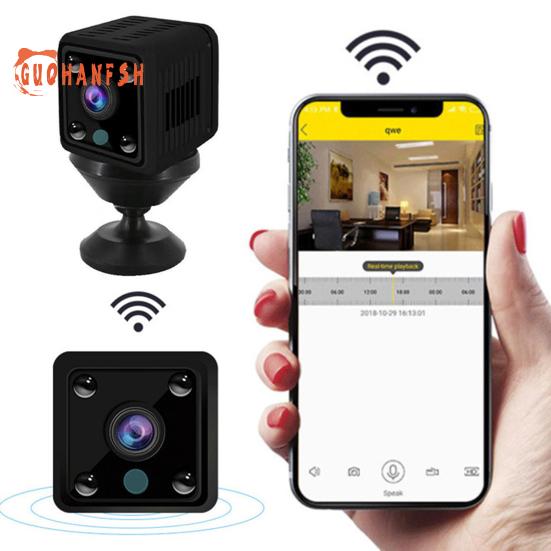 X6 Security Camera - HD-compatible, Motion Detection, Infrared Night Vision, Desktop, 1080P, Wireless Web Camera