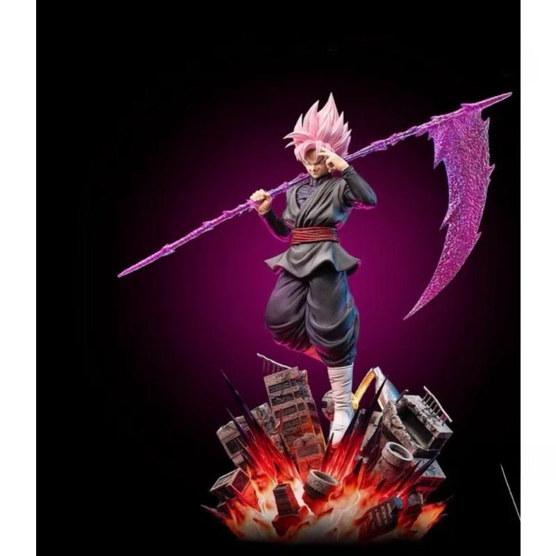 New JT Studio Toys Dragon Ball Anime Figure Zamasu Figure 1/6 Goku Black Pvc Statue Decor Ornament Collection Model Gift