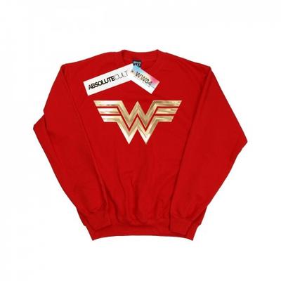 Mens Wonder Woman 84 Gold Emblem Sweatshirt