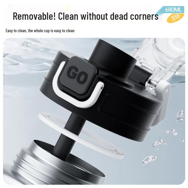 XTEP Insulated Flip-Lid Water Bottle