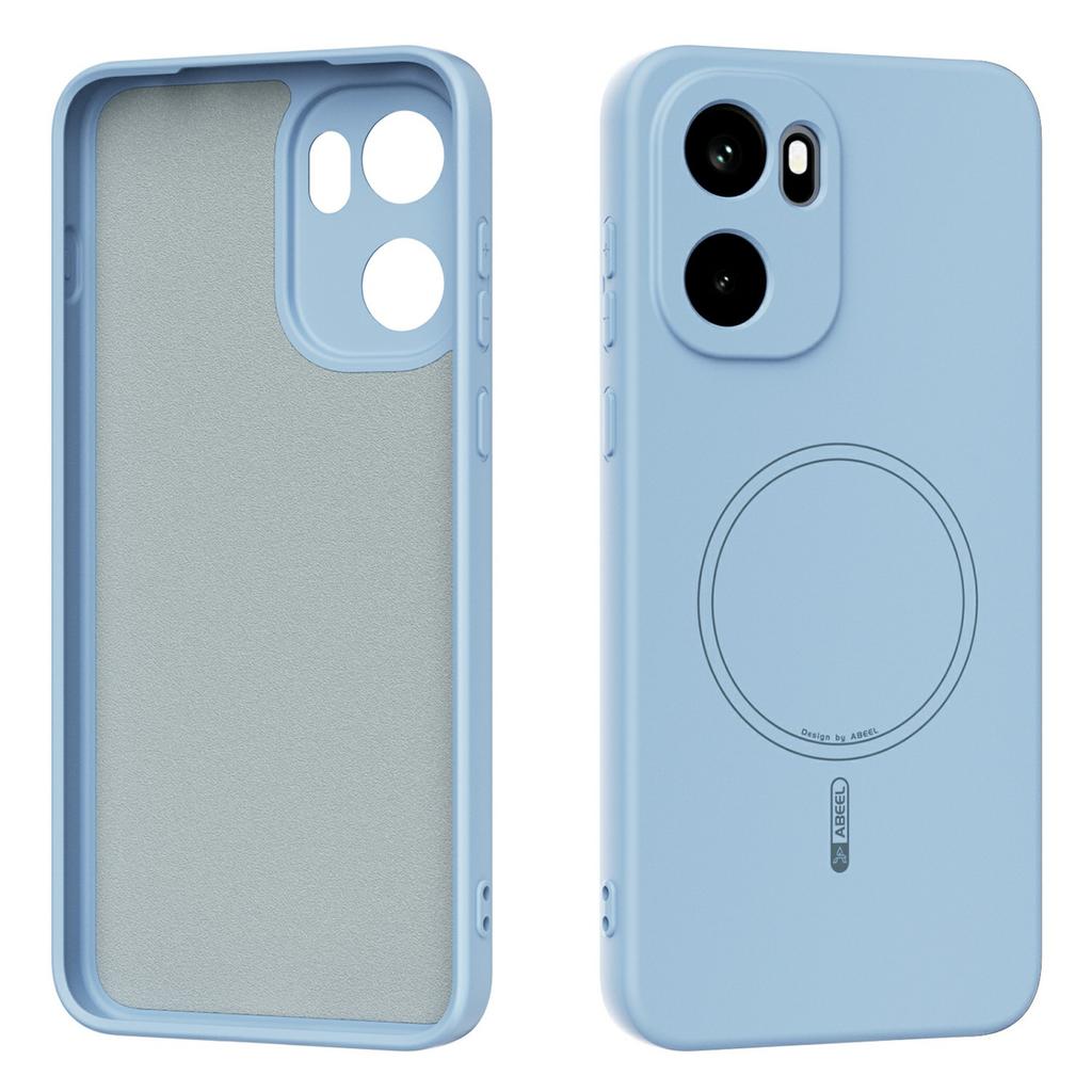 ABEEL Magnetische Hülle Für OnePlus 15R 5G / Ace 6 5G / Ace 6T 5G Skin Touch Flüssigsilikon Handy Rückseite