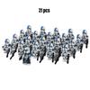 21pcs Building 501st Blocks Clone Troopers Minifigures Toys Kid
