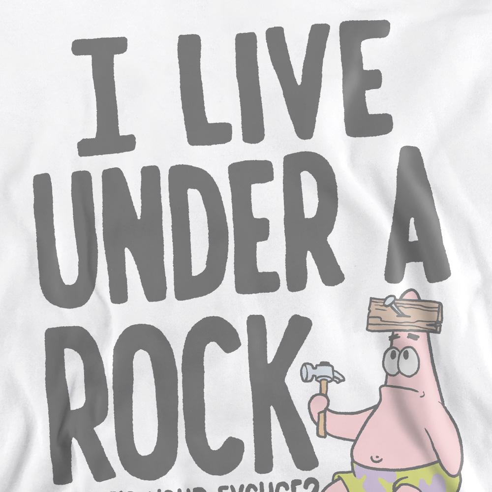 SpongeBob SquarePants Unisex Adult Under A Rock Sweatshirt
