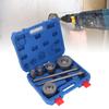 9 Piece Concrete Hole Saw Bit Set 30-100mm Carbide Cement Brick Drill Bit with 135 Degree Angle for   Conditioning Water Pipe Installation