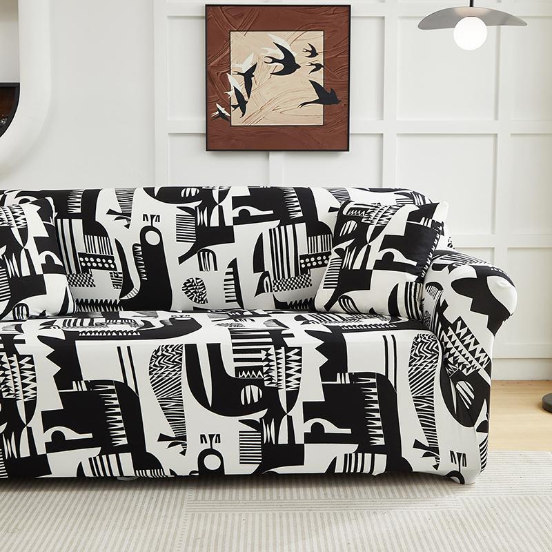 New Printed Sofa Covers Can Be Used To Prevent Pets from Getting Dirty and Can Be Washed with a Washing Machine for All Seasons