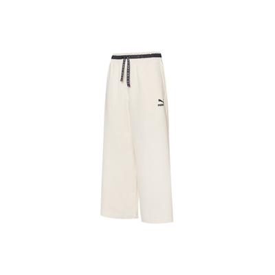 Elevate Culottes Breathable Wide-Leg Pants Women Bottoms Off-White 532613-75