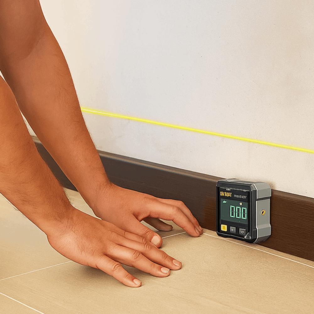 Digital Display Level Protractor Inclinometer Tilt Angle Box  Measurement Electronic Tool