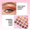JULYSTAR 32 Colors Eyeshadow Palette Love Letters, Highly Pigmented Matte Shimmer Glitter, Long Lasting Waterproof Warm Nude Earth Tone Makeup Gift
