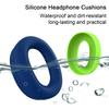 1 Paar Schutzhülle aus weichem Silikon, bequemer Ersatz, wasserdichte Kissen, Ohrpolster für Sony WH-CH720N