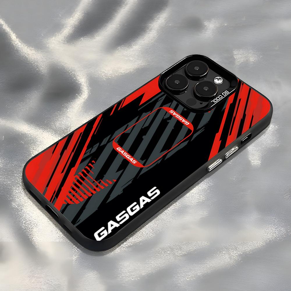 

Чохол для телефону G-GasGas для IPhone17 Air 16 15 14 Plus 13 12 11 Pro 7 8 XS Max XR Сріблястий Чорний Захисний чохол iPhone17 Air
