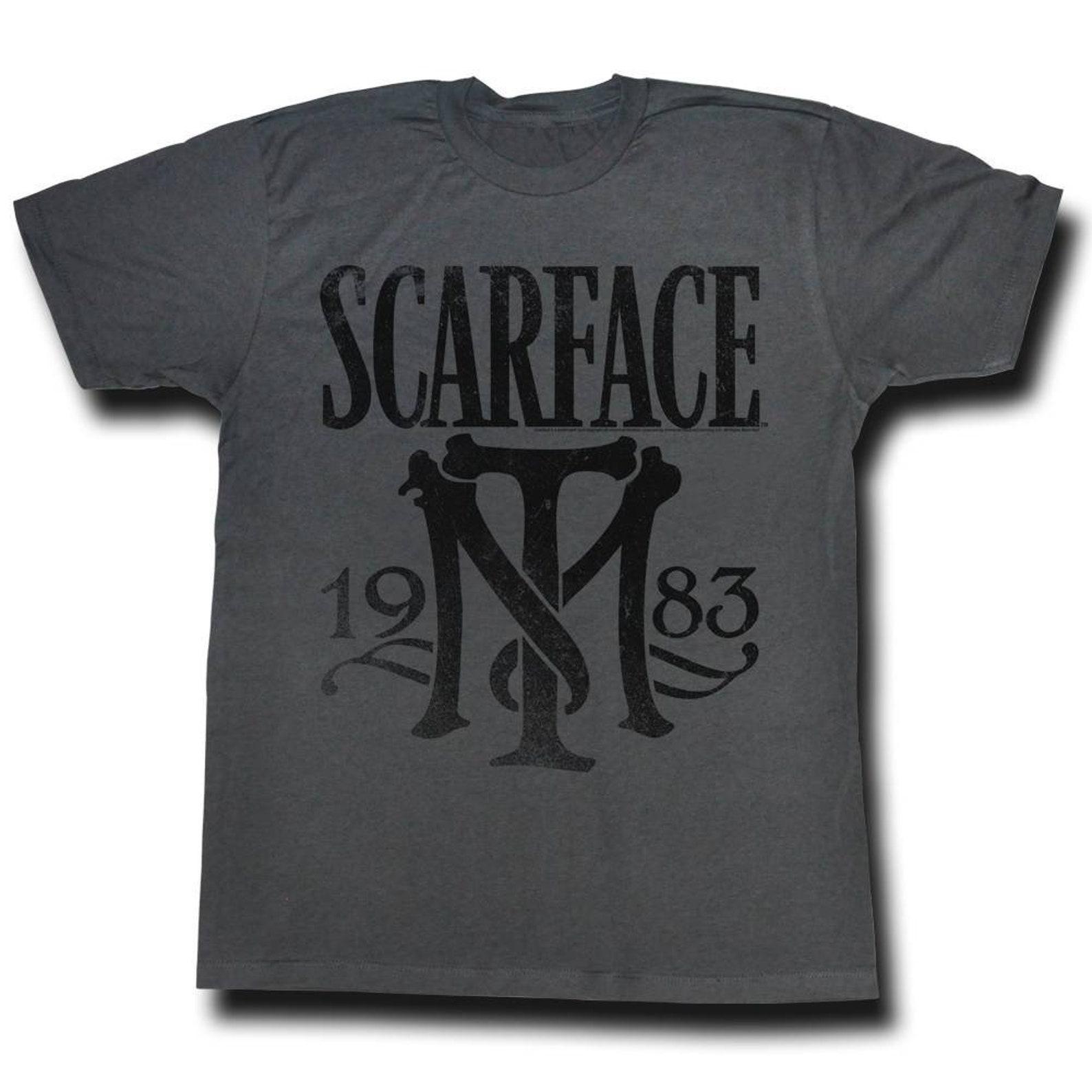 Scarface Symbol Black Heather T-Shirt 3XL