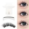 1 Paar Magnetische Wimpernverlängerungs-Set Wiederverwendbare Magnetische Wimpern Und Pinzette Kein Kleber Benötigt Flauschige Falsche Wimpern Make-up