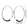 Round Headlamp Retaining Rings For Mini Cooper F55 F56 F57 7300631 Car Front Headlight Trim Rings