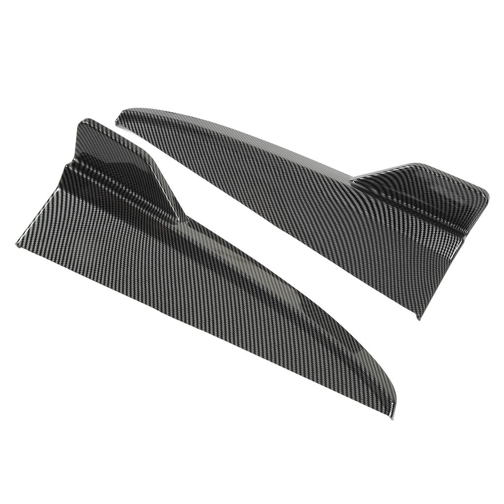 1 Pair Rear Bumper Lip Diffuser Tail Side Splitter Replacement for C‑Class W205 C43  ‑Line 2015‑2021
