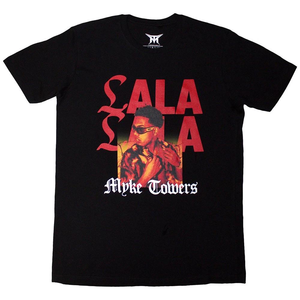 Myke Towers Lala Official Mens Unisex T-Shirt S
