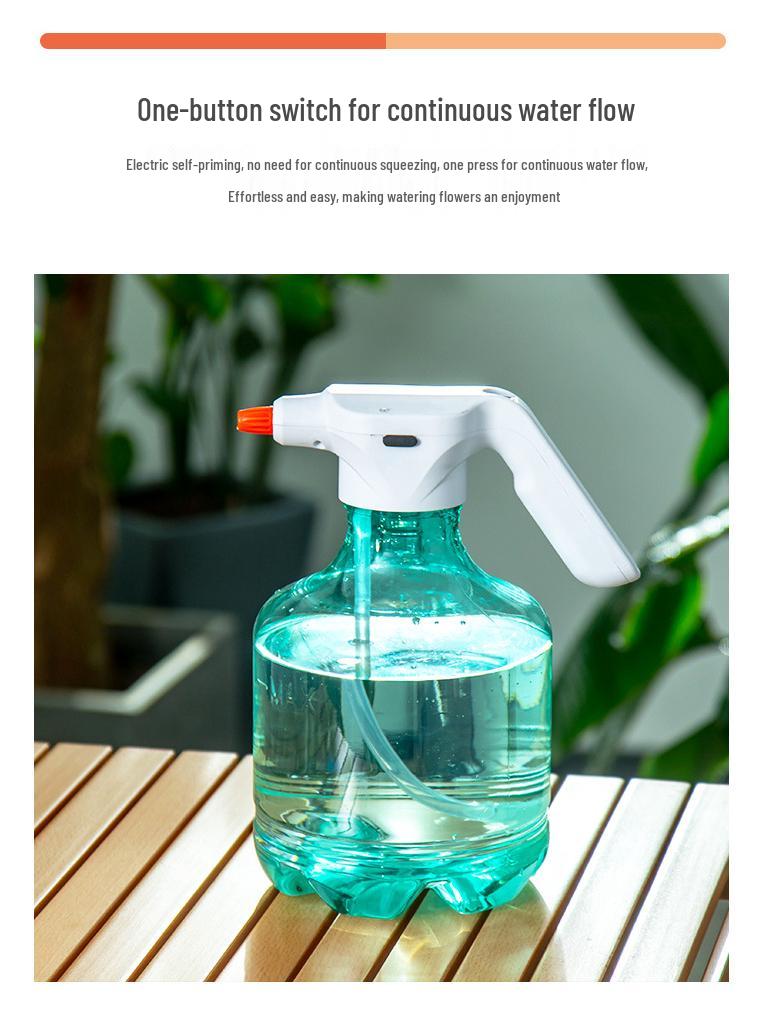 3L Electric Sprayer with Charger - Disinfection, Mist, Watering, and Humidifying Can for Home and Garden.