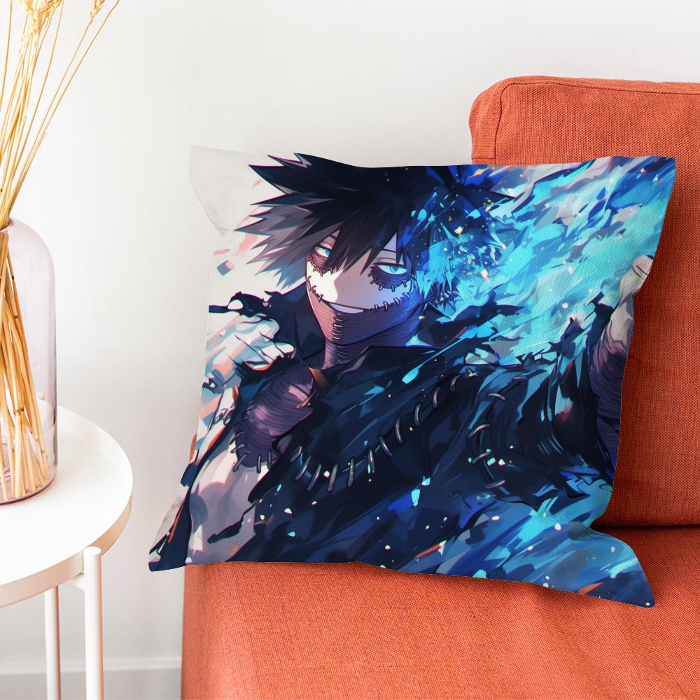 My Hero Academia Dabi Anime Pillow Case Pillow Case Living Room Sofa Cushion Cover Suitable For Home Bedroom Room Decoration