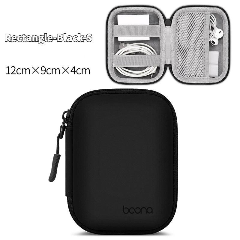 Portable Earphone Storage Bag Data Cable Organizer Bag Multifunctional Digital Gadgets Case Charger U Disk Protective Cover