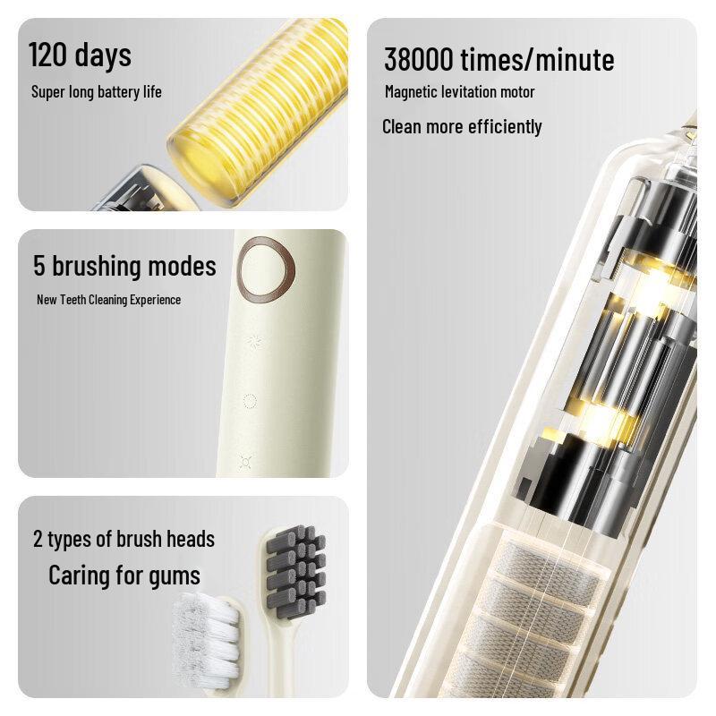 Lebooo LTB-203556A Sonic Electric Toothbrush CN plug (adapter included)