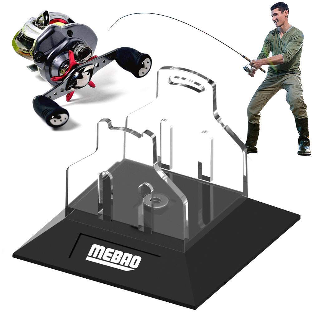 Fishing Reel Storage Holder Transparent Water Drop Wheel Stand Multifunction Fishing Reel Display Rack Fishing Accessories